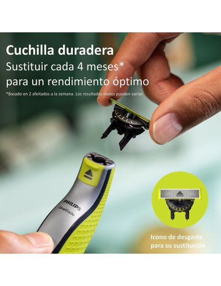 Recambio cabezales Philips Pae QP42050