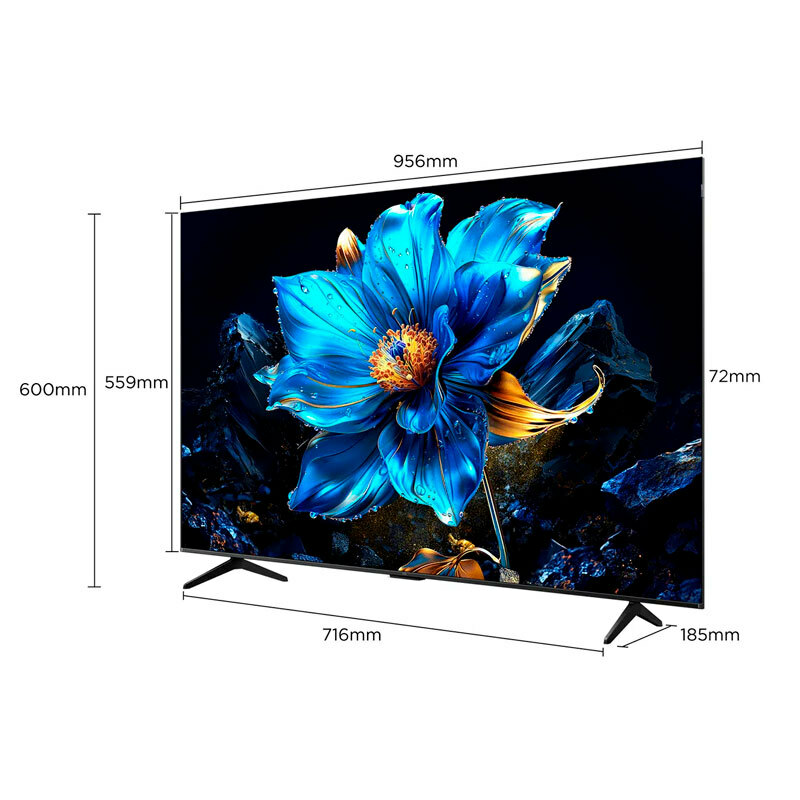 TV TCL 43P7K, QLED TV TCL 43P7K, QLED