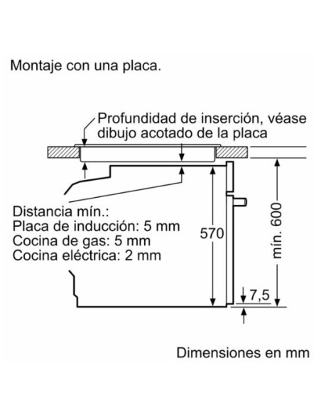 Horno MF indep. Bosch HBG536ES4, Like