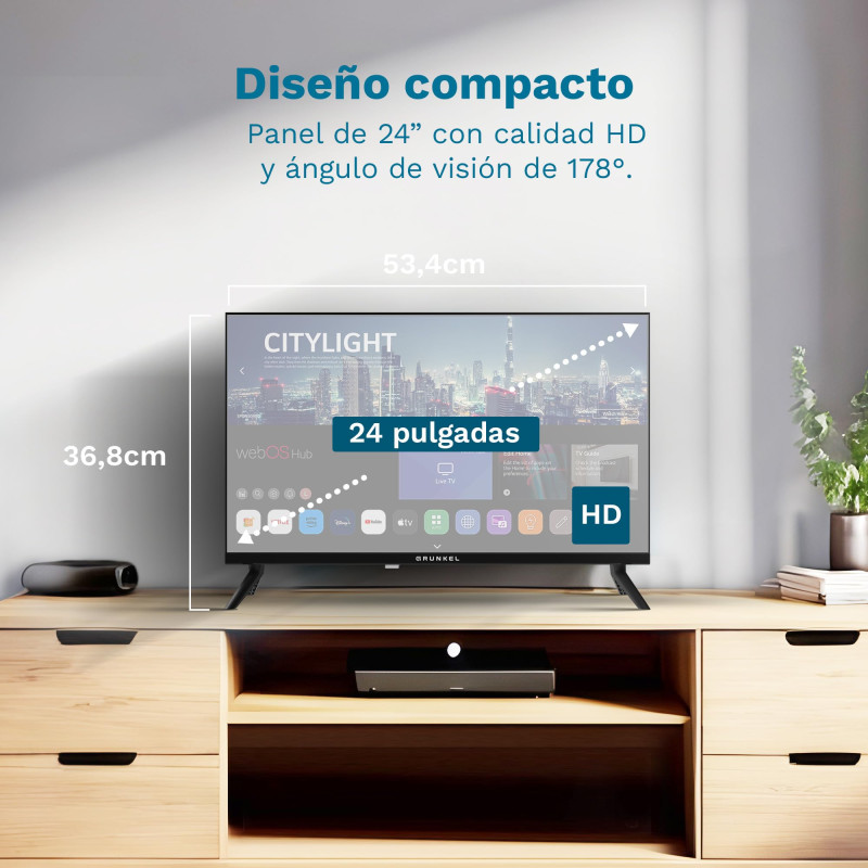 TV GRUNKEL LED24PBW