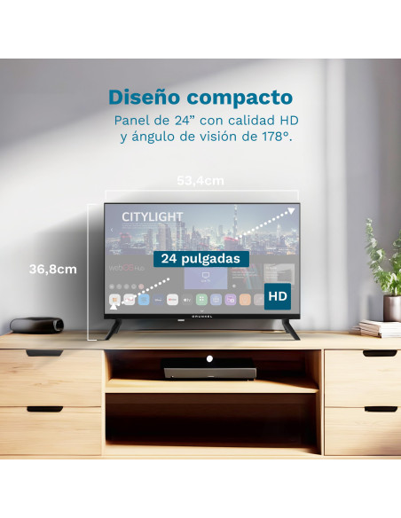 TV GRUNKEL LED24PBW