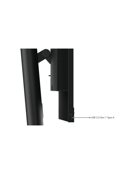 Lenovo ThinkCentre Tiny-In-One 24 Gen 5 LED display 60,5 cm (23.8) 1920 x 1080 Pixeles Full HD Negr