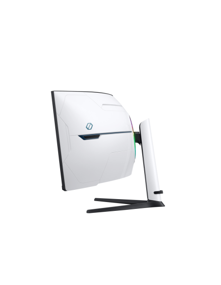 Samsung G95NC LED display 144,8 cm (57) 7680 x 2160 Pixeles Dual UHD Negro, Blanc