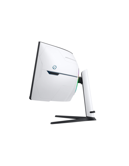 Samsung G95NC LED display 144,8 cm (57) 7680 x 2160 Pixeles Dual UHD Negro, Blanc