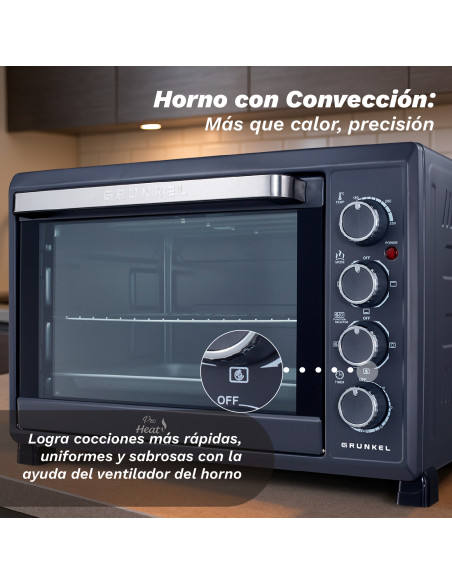 MINI HORNO GRUNKEL HR38NPRO