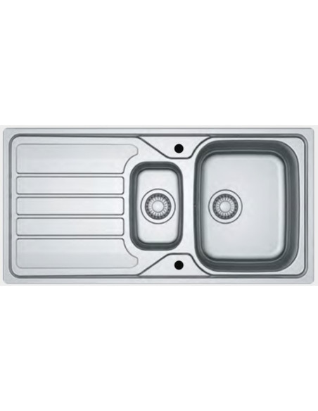 Fregadero inox Mepamsa FLASH10050 INOX