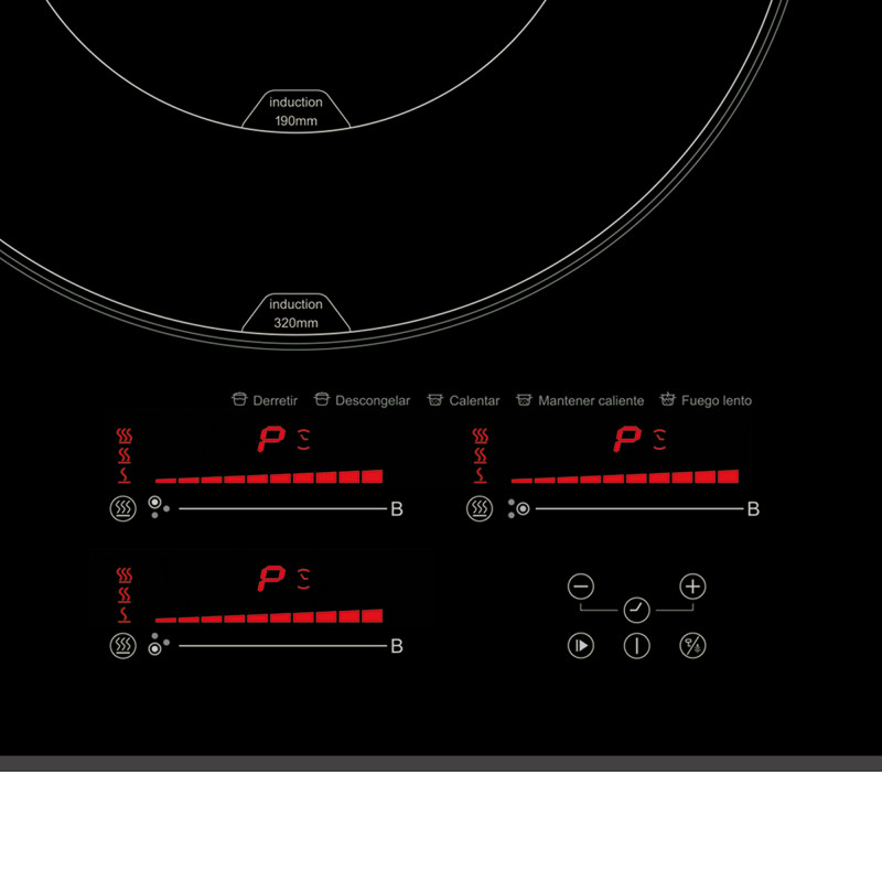 Vitroceramica induccion indep. Cata... Vitroceramica induccion indep. Cata...