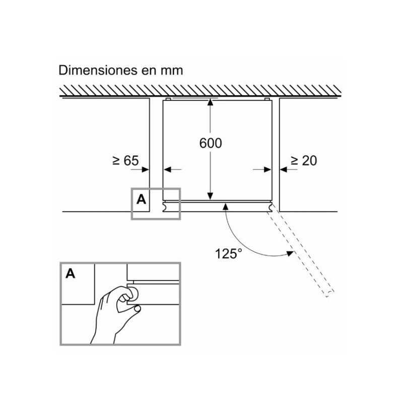 Combi NF Balay 3KFD855BI Combi NF Balay 3KFD855BI