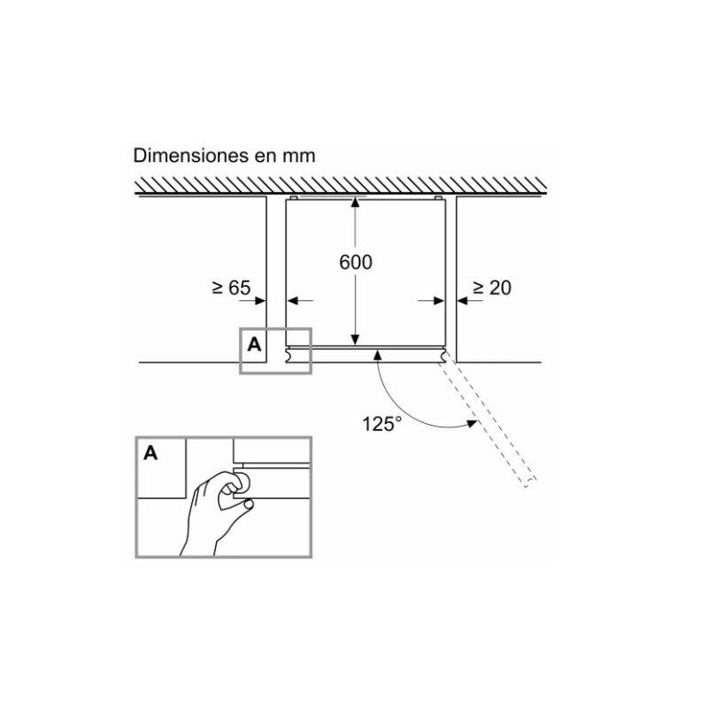 Combi NF Balay 3KFC653WI Combi NF Balay 3KFC653WI