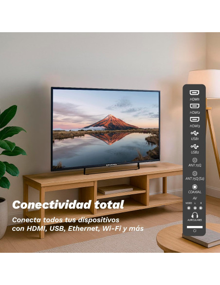 TV GRUNKEL QLED4025W, 40", QUANTUN LED FHD