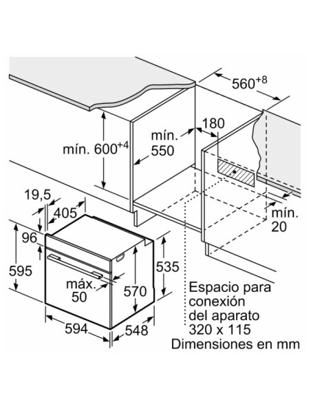 Horno Pirolitico Balay 3HB5159B4