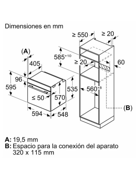 Horno Pirolitico Balay 3HB5159B4