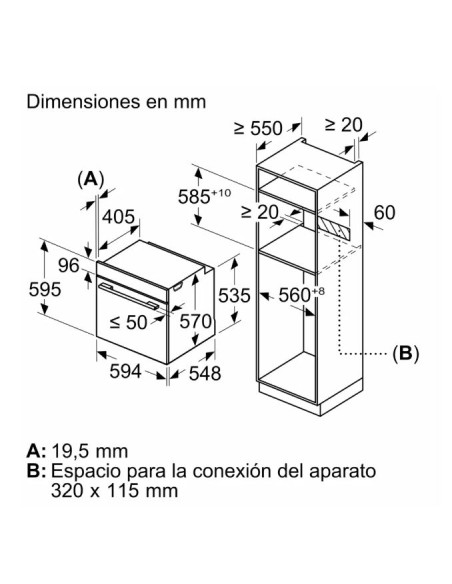 Horno MF Balay 3HD4821X3