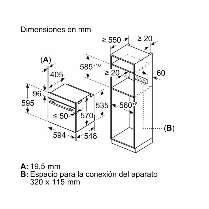 Horno vapor Pirolitico Balay... Horno vapor Pirolitico Balay...
