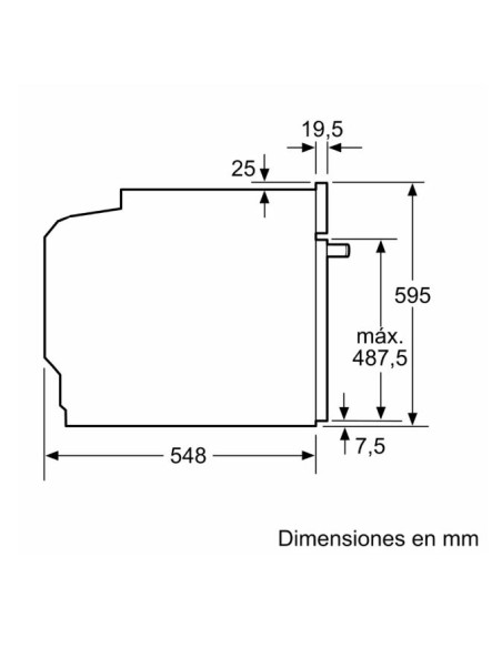 Horno vapor Pirolitico Balay 3HD5829N3, Amigo