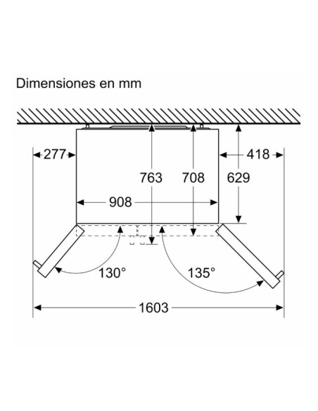 Frigorifico side by side Bosch KAD93AIDP