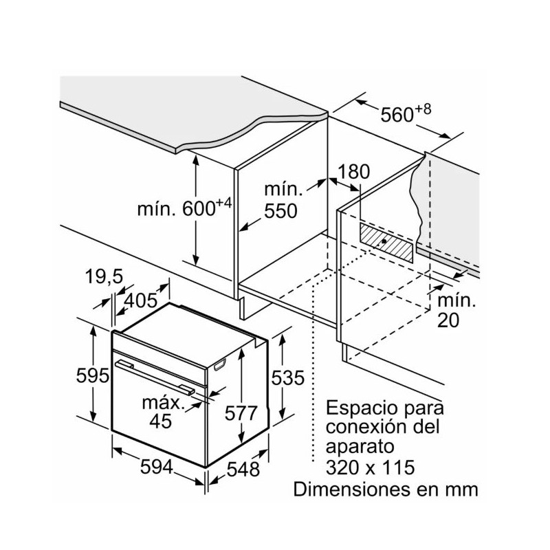 Horno MF pirolÃtico indep. Bosch... Horno MF pirolÃtico indep. Bosch...