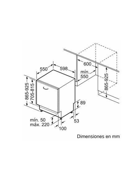 Lavavajillas 60 INT Bosch SBH4HVX14E