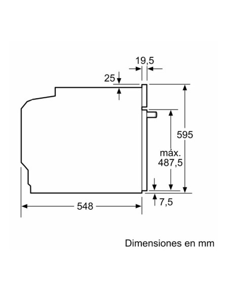 Horno MF pirolitico indep. Siemens HB572AES4