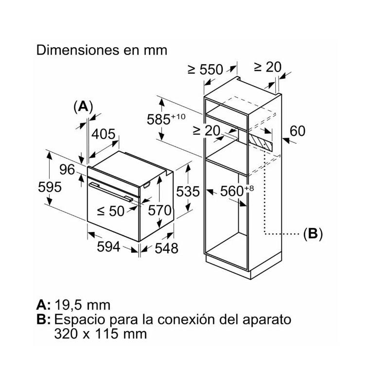 Horno MF pirolitico indep. Siemens...