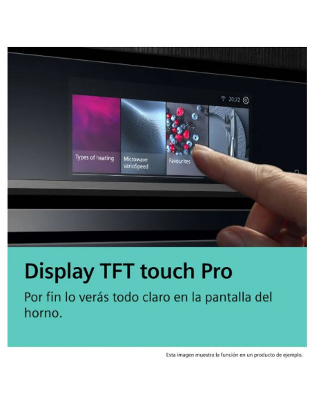 Horno MF pirolitico indep. Siemens HB778G9B1, Top