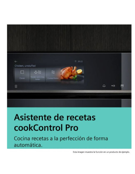 Horno MF pirolitico indep. Siemens HB778G9B1, Top