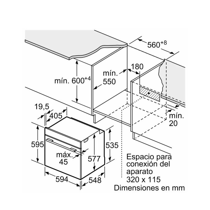 Horno MF pirolitico indep. Siemens...