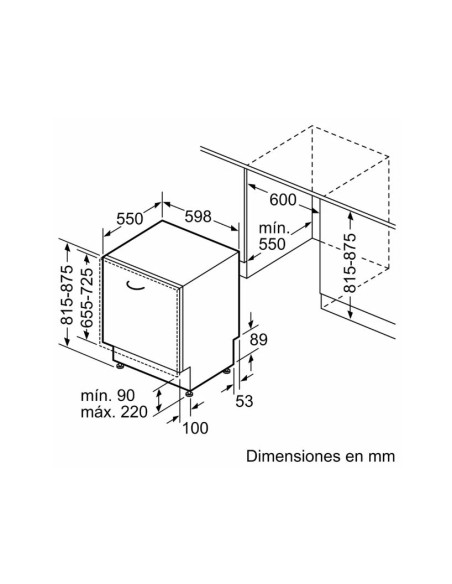 Lavavajillas 60 INT Siemens SN63HX03VE