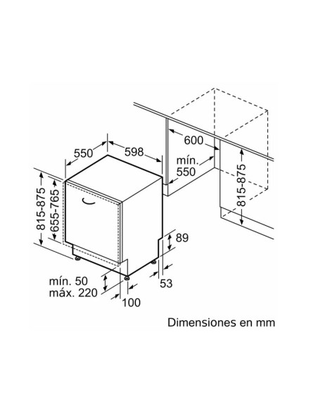 Lavavajillas 60 INT Siemens SN73HX03VE