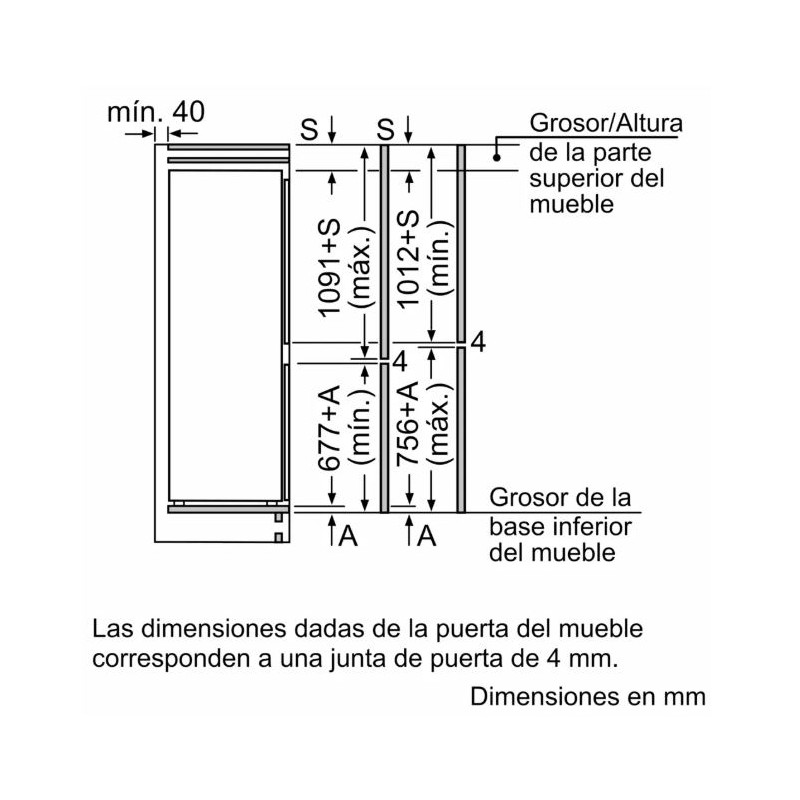 Combi NF INT Bosch KIN86VSE0, Like