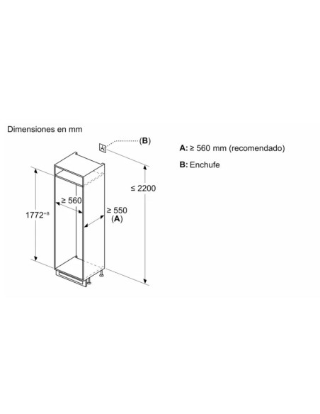 Combi NF INT Bosch KIS86AFE0, Like