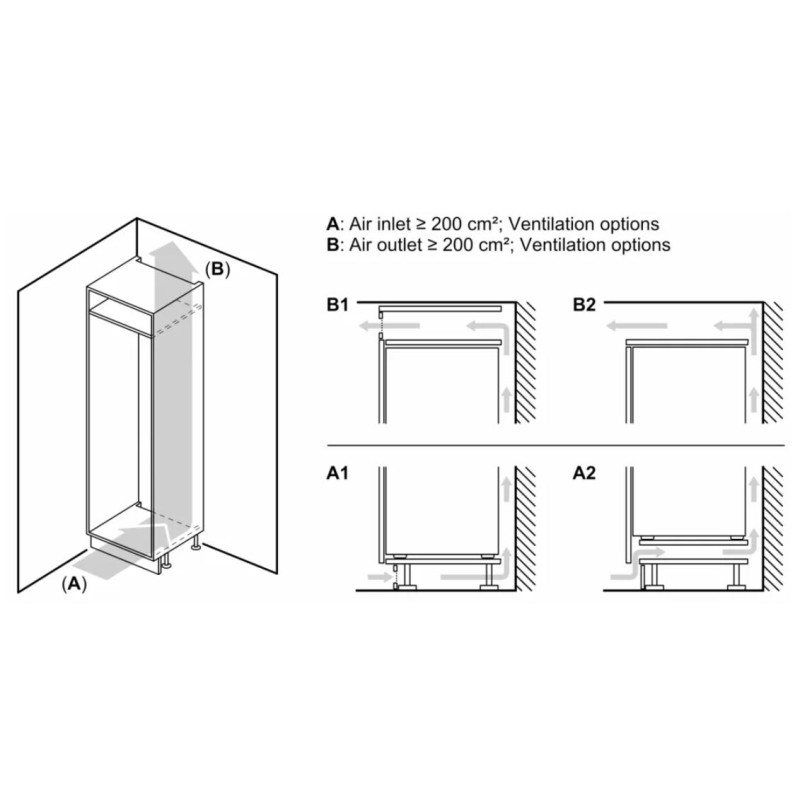 Combi NF INT Bosch KIS86AFE0, Like Combi NF INT Bosch KIS86AFE0, Like