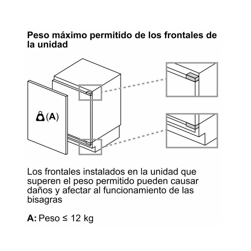 Frigorifico 1puerta INT Bosch KUL22VFD0 Frigorifico 1puerta INT Bosch KUL22VFD0