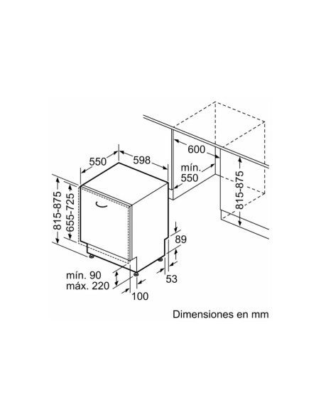 Lavavajillas 60 INT Bosch SMV4EVX04E