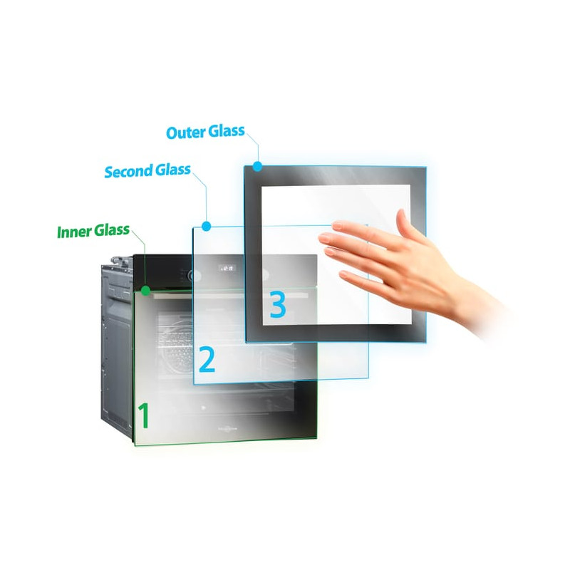 Horno indep. a gas Vitrokitchen HG602NN Horno indep. a gas Vitrokitchen HG602NN