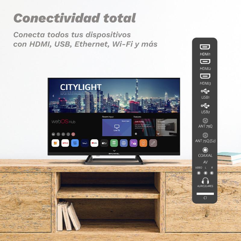 TV GRUNKEL QLED3225W TV GRUNKEL QLED3225W