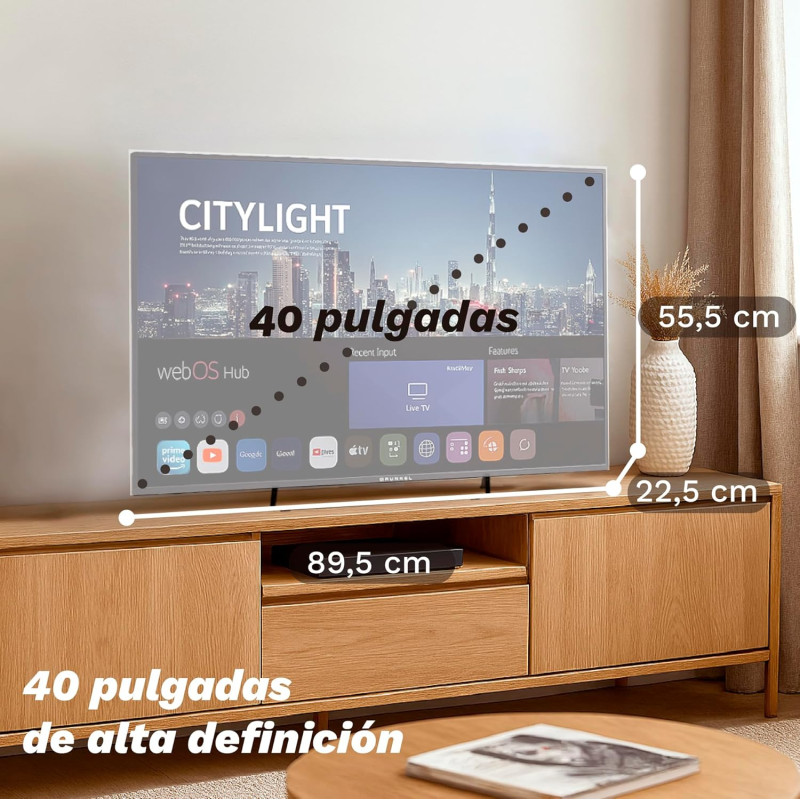 TV GRUNKEL QLED4025W, 40", QUANTUN... TV GRUNKEL QLED4025W, 40", QUANTUN...
