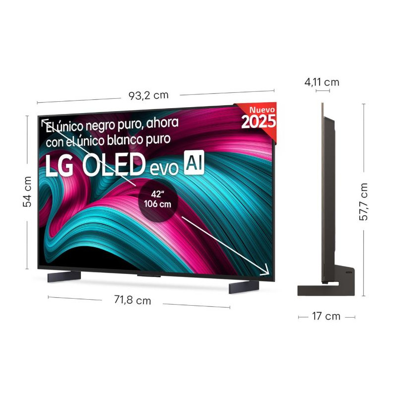 TV QNED LG OLED42C54LA, 42 TV QNED LG OLED42C54LA, 42