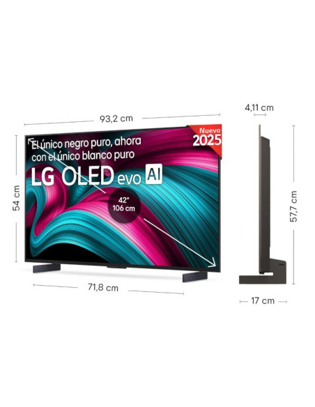 TV QNED LG OLED42C54LA, 42