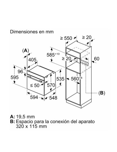 Horno MF Balay 3HB4151X3, Amigo