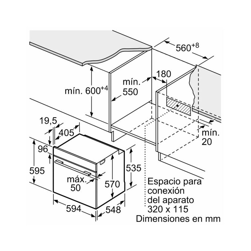 Horno MF Balay 3HD4821X3