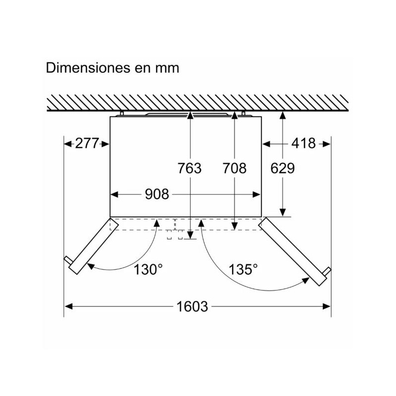 Frigorifico side by side Bosch KAD93AIDP
