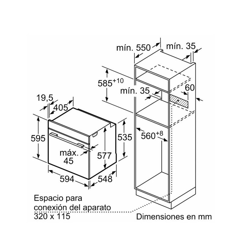Horno MF pirolÃtico indep. Bosch... Horno MF pirolÃtico indep. Bosch...