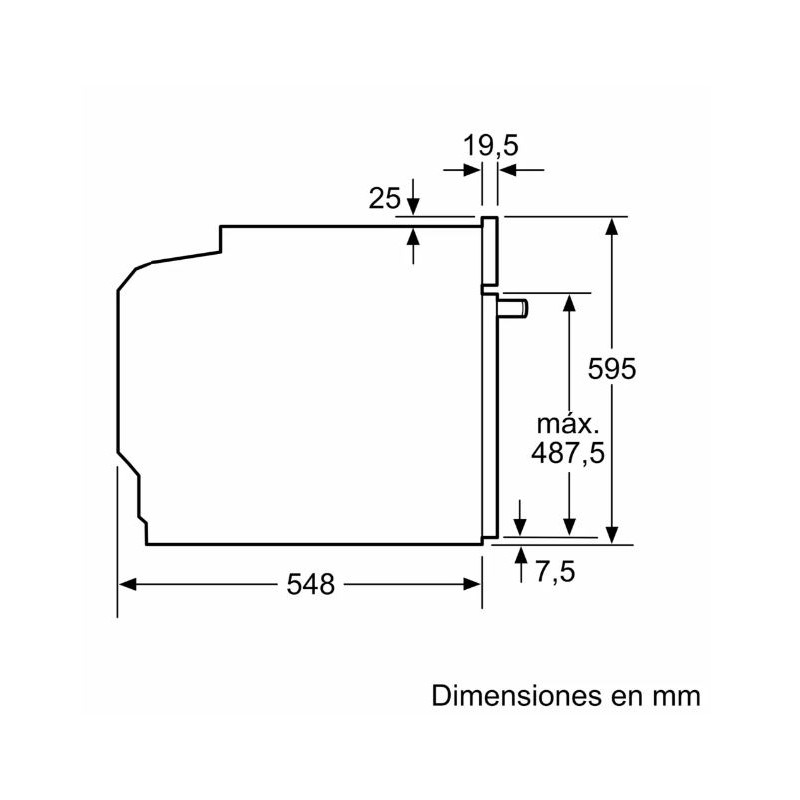 Horno MF pirolitico indep. Siemens...