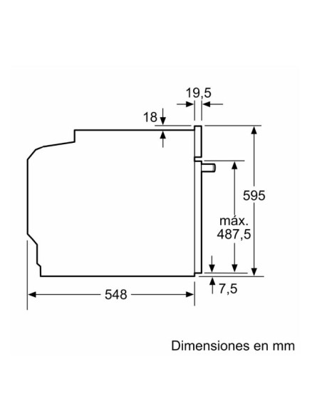 Horno MF pirolitico indep. Siemens HB778G9B1, Top