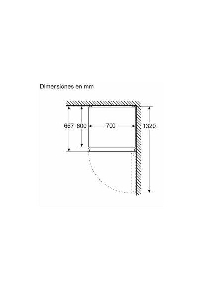 Combi NF Siemens KG49NXIDF, Top