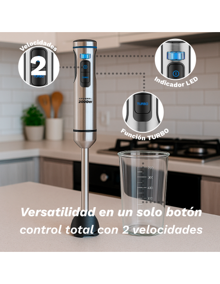 BATIDORA VARILLA GRUNKEL BM2000EXTREME