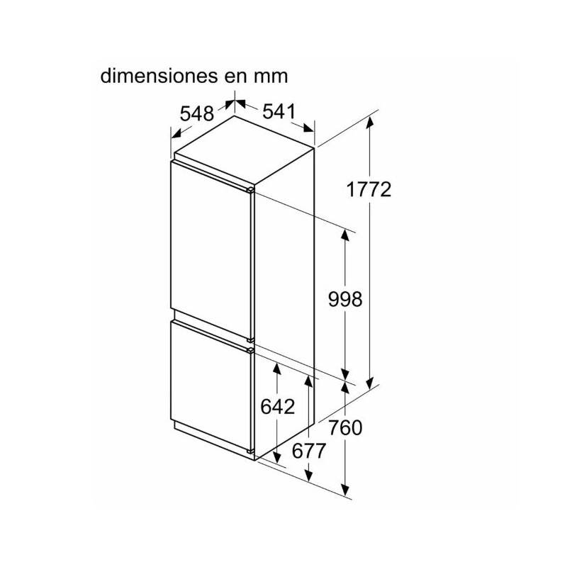 Combi NF INT Bosch KIN86VSE0, Like