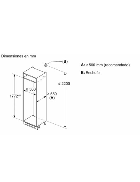 Combi NF INT Bosch KIN86VSE0, Like