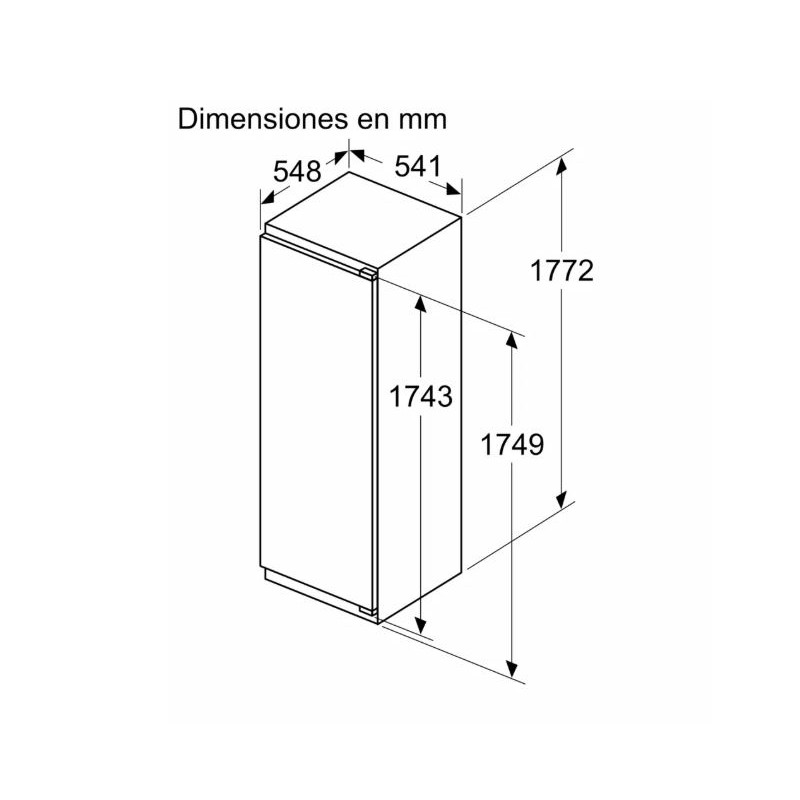 Frigorifico 1puerta INT Bosch... Frigorifico 1puerta INT Bosch...